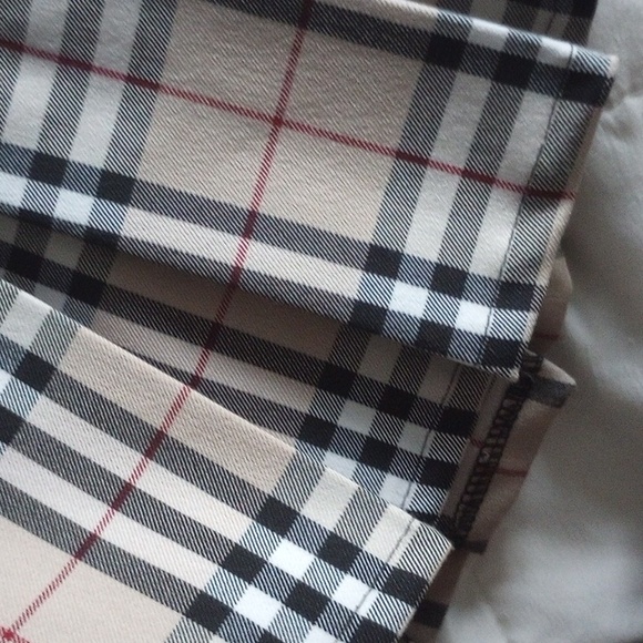 vintage plaid pleated mini skirt - Picture 4 of 4